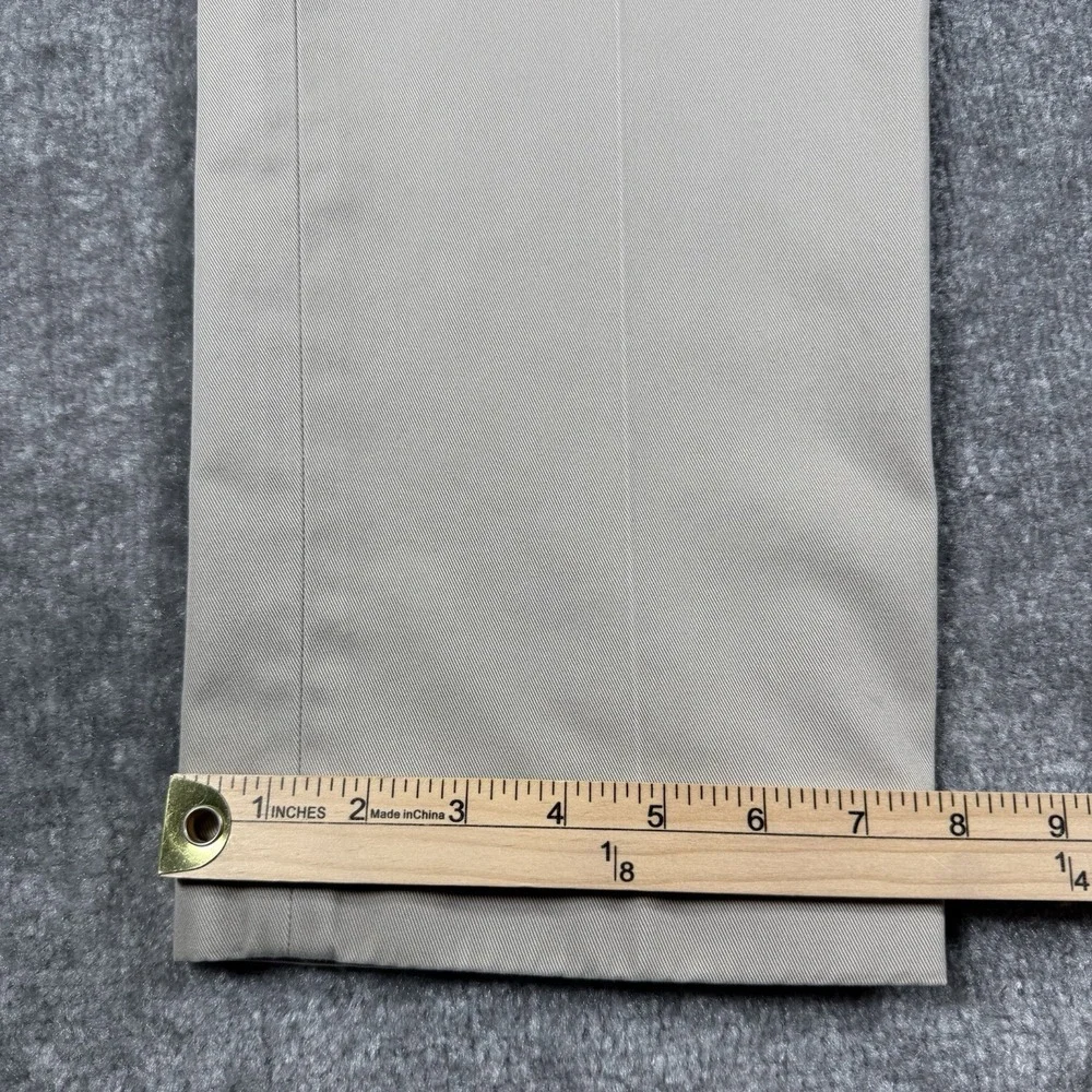 Brooks Brothers Pants Men's 37x30 Beige Clark Advantage Chino Straight Leg